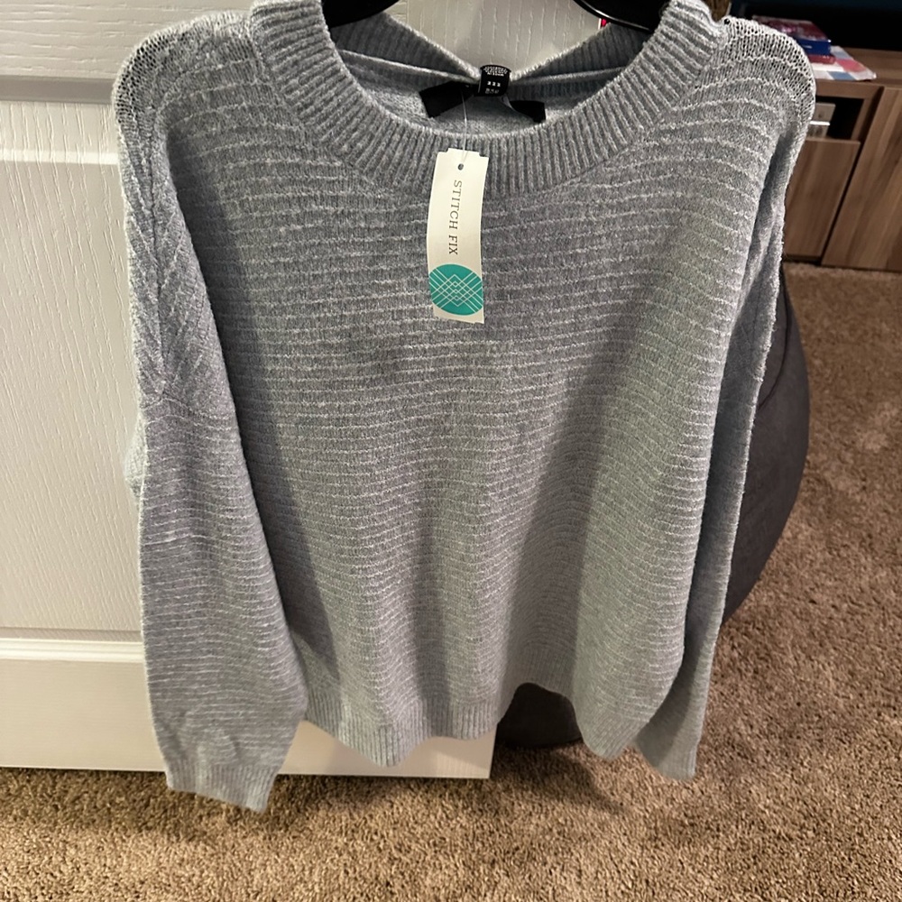Soft Light blue sweater